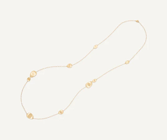 Lunaria Halskette aus 18kt Gold 100 cm Größe EU_100