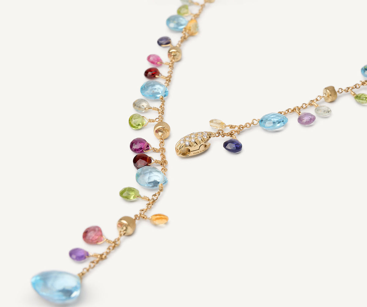 Marco Bicego Paradise Halskette, 18 Karat Gelbgold — Detailansicht 3