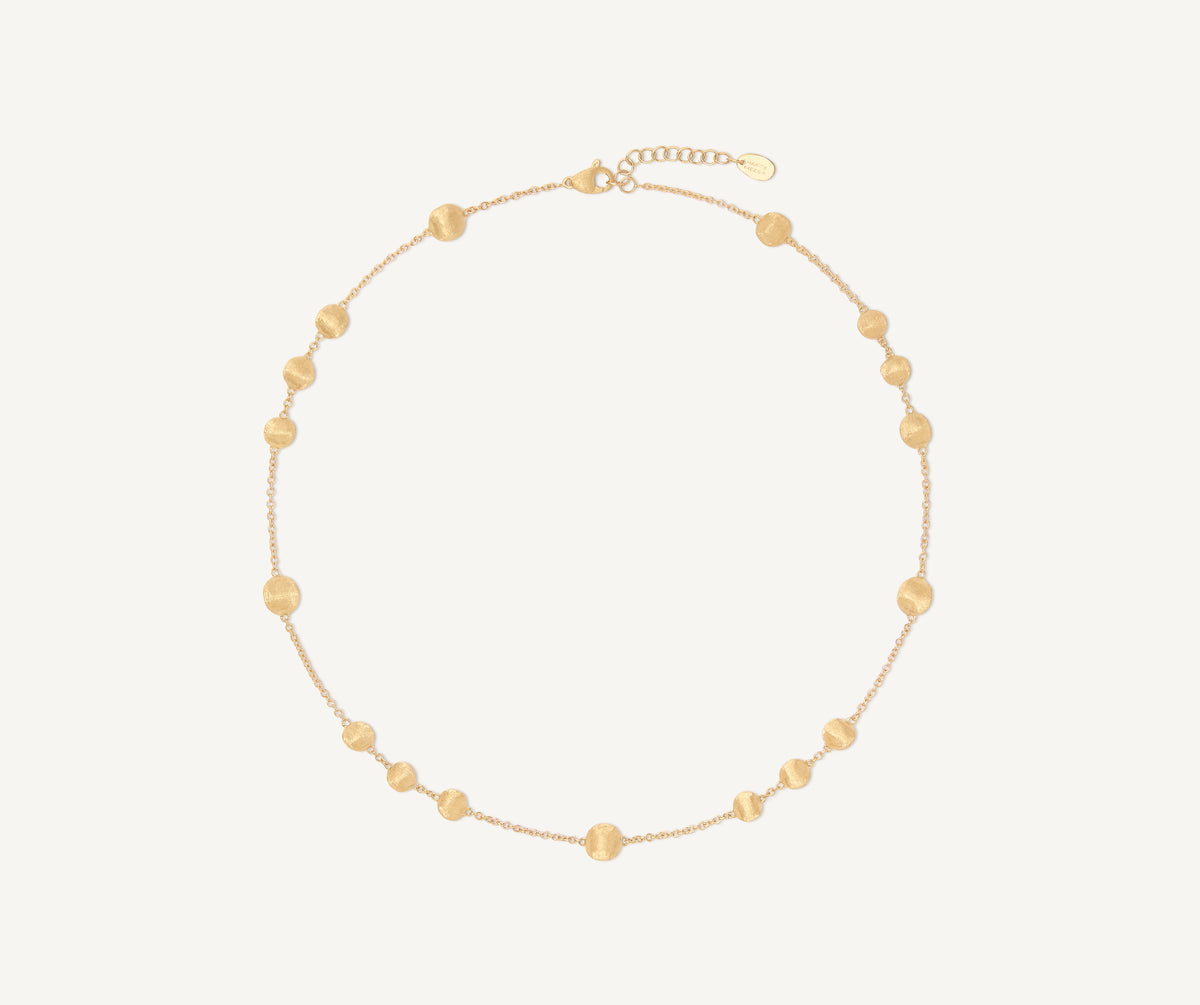Marco Bicego Africa Halskette, 18 Karat Gelbgold — Detailansicht 1