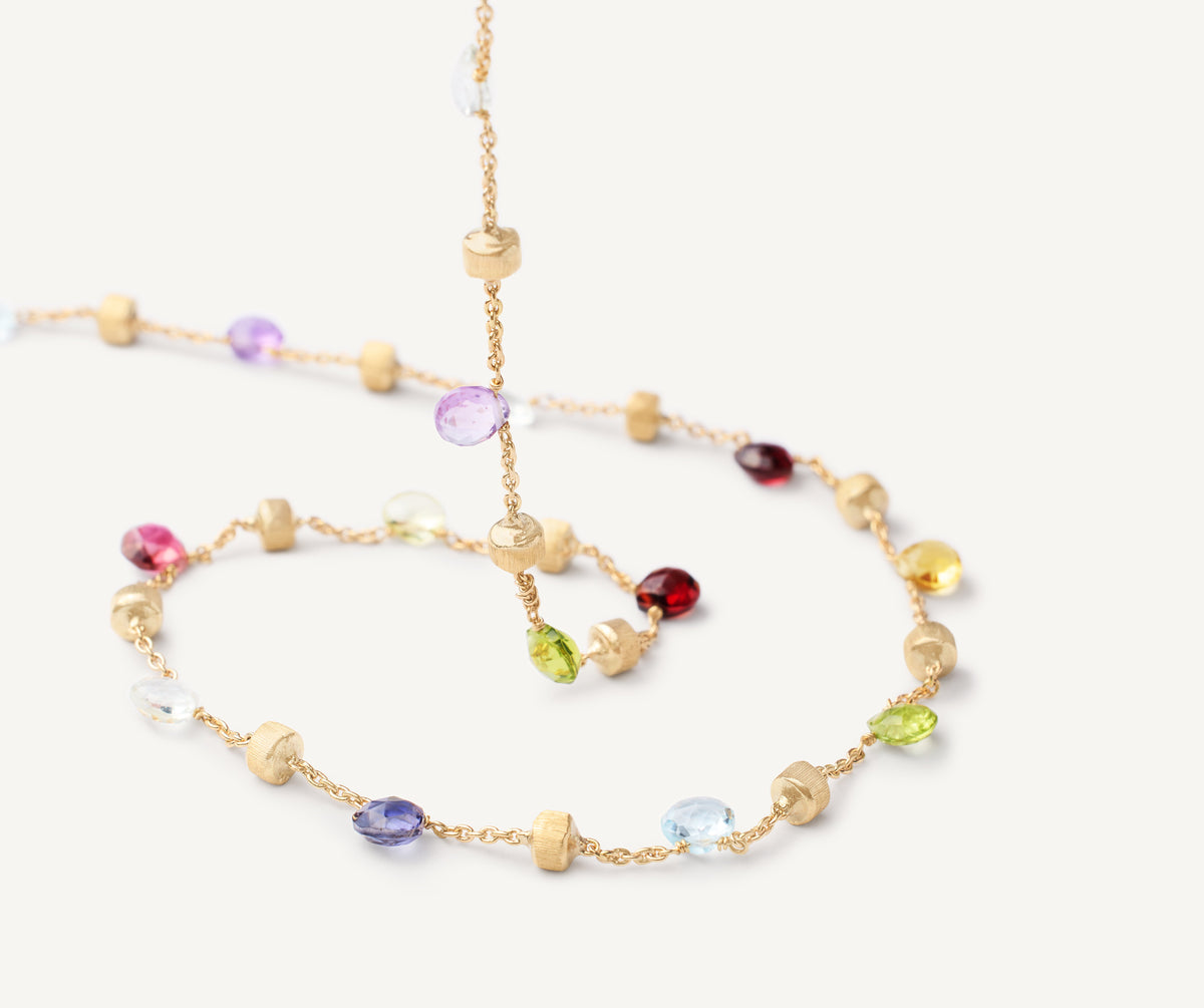 Marco Bicego Paradise Halskette, 18 Karat Gelbgold — Detailansicht 5