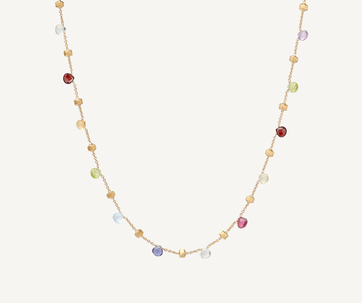 Marco Bicego Paradise Halskette, 18 Karat Gelbgold — Detailansicht 1