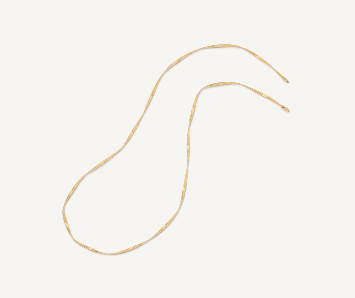 Marco Bicego Marrakech Halskette, 18 Karat Gelbgold — Detailansicht 2