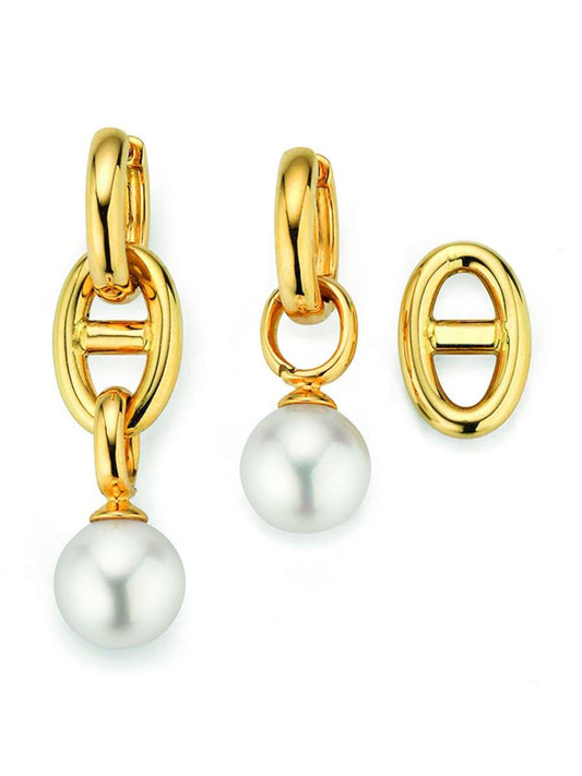 Ohrringe, Gold 750 Gelb – Nautico