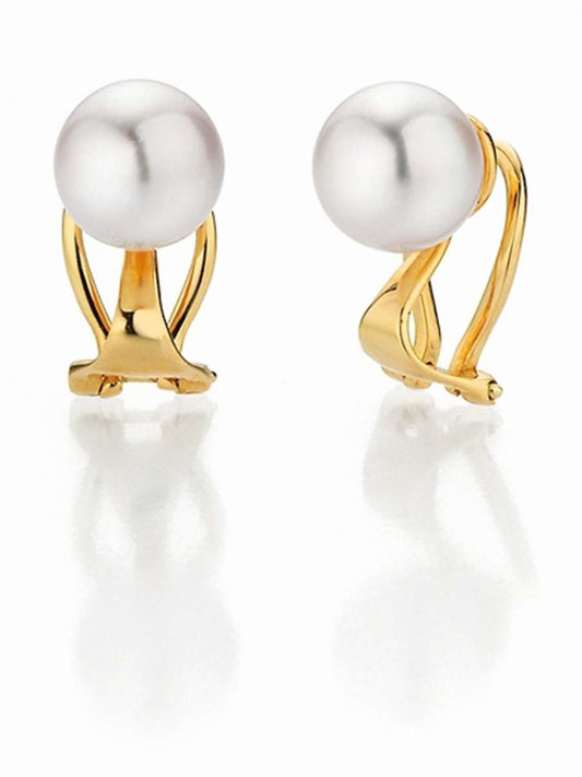 Ohrclip, Gold 750 Gelb – New Basics
