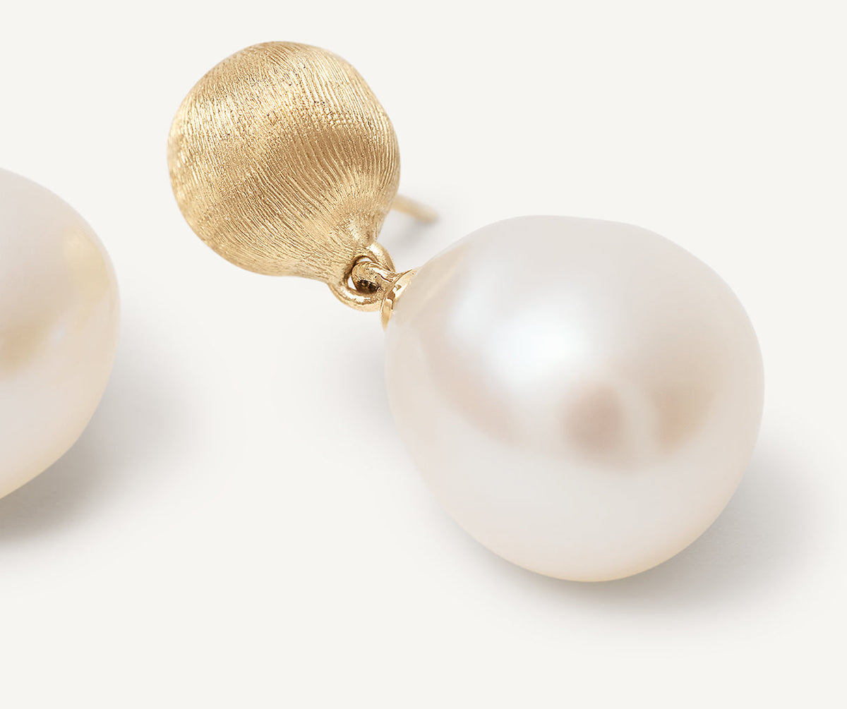 Marco Bicego Africa Ohrringe, 18 Karat Gelbgold — Detailansicht 3