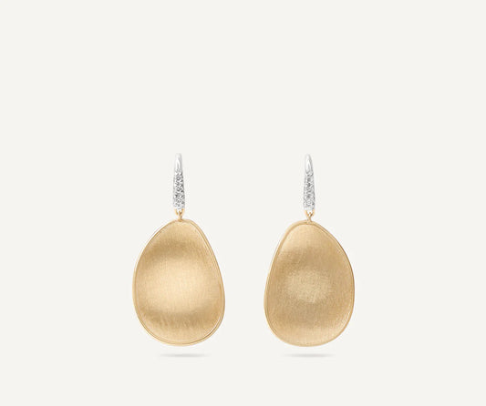 Ohrringe aus 18kt Gold mit Haken und Diamanten (Paar) Größe EU_0