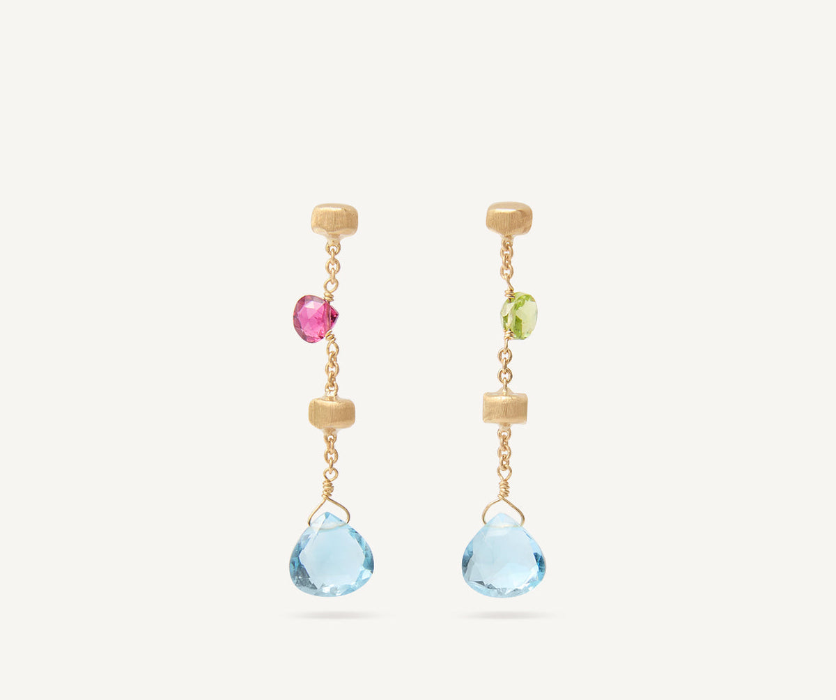 Marco Bicego Paradise Ohrringe, 18 Karat Gelbgold — Detailansicht 4