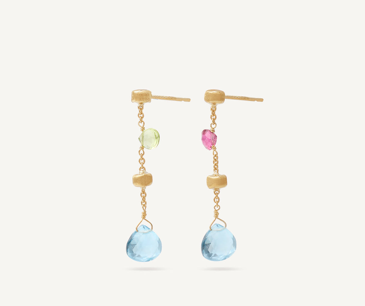 Marco Bicego Paradise Ohrringe, 18 Karat Gelbgold — Detailansicht 1