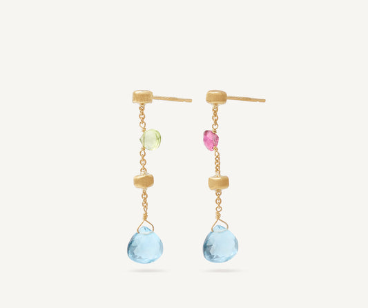 Marco Bicego Paradise Ohrringe, 18 Karat Gelbgold — Detailansicht 1