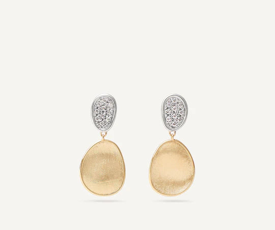 Ohrringe aus 18kt Gelbgold mit Diamanten (Paar) Größe EU_0