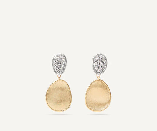 Ohrringe aus 18kt Gelbgold mit Diamanten (Paar) Größe EU_0