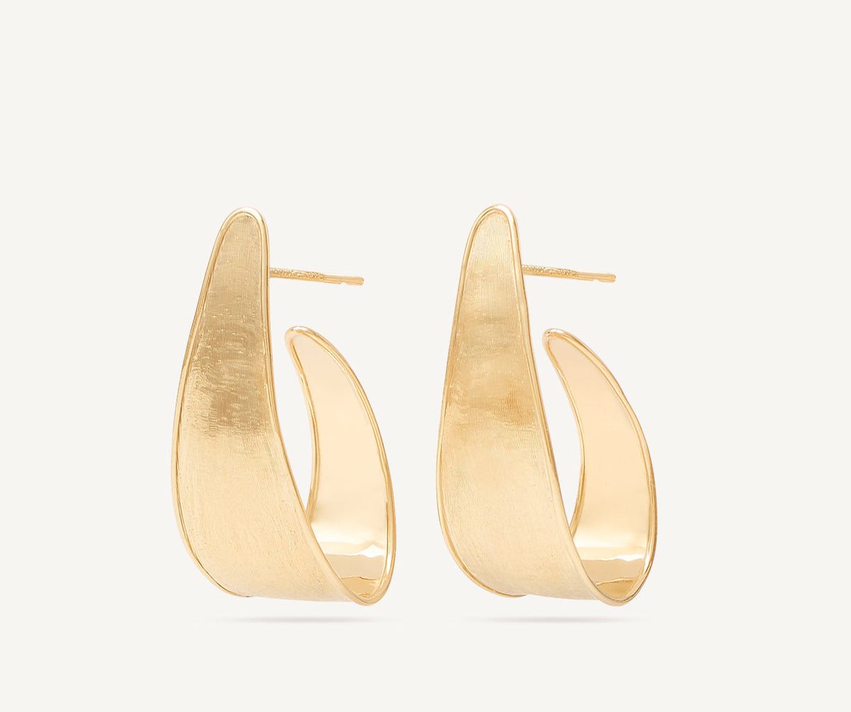 Marco Bicego Lunaria Ohrringe, 18 Karat Gelbgold — Detailansicht 4