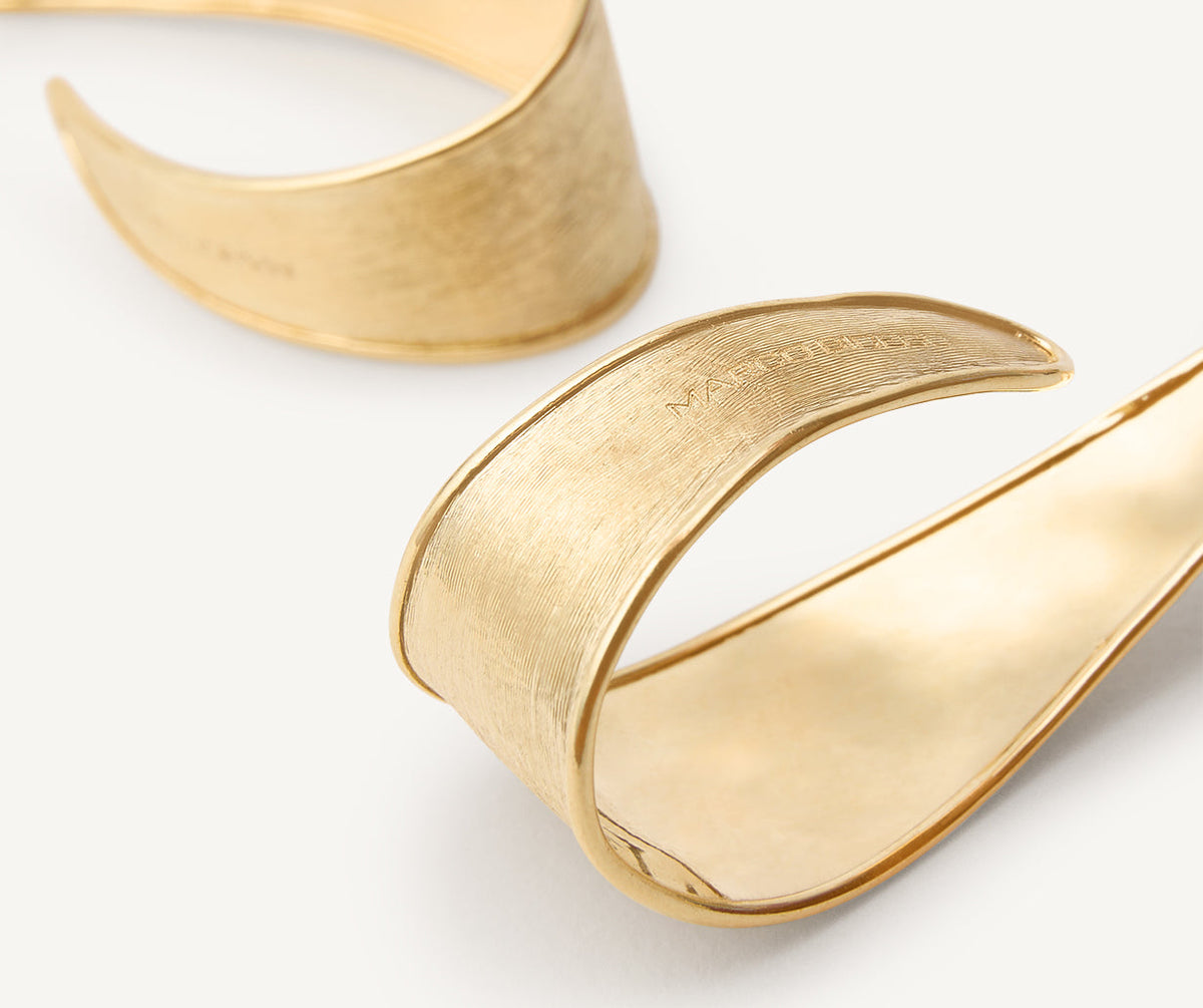 Marco Bicego Lunaria Ohrringe, 18 Karat Gelbgold — Detailansicht 3