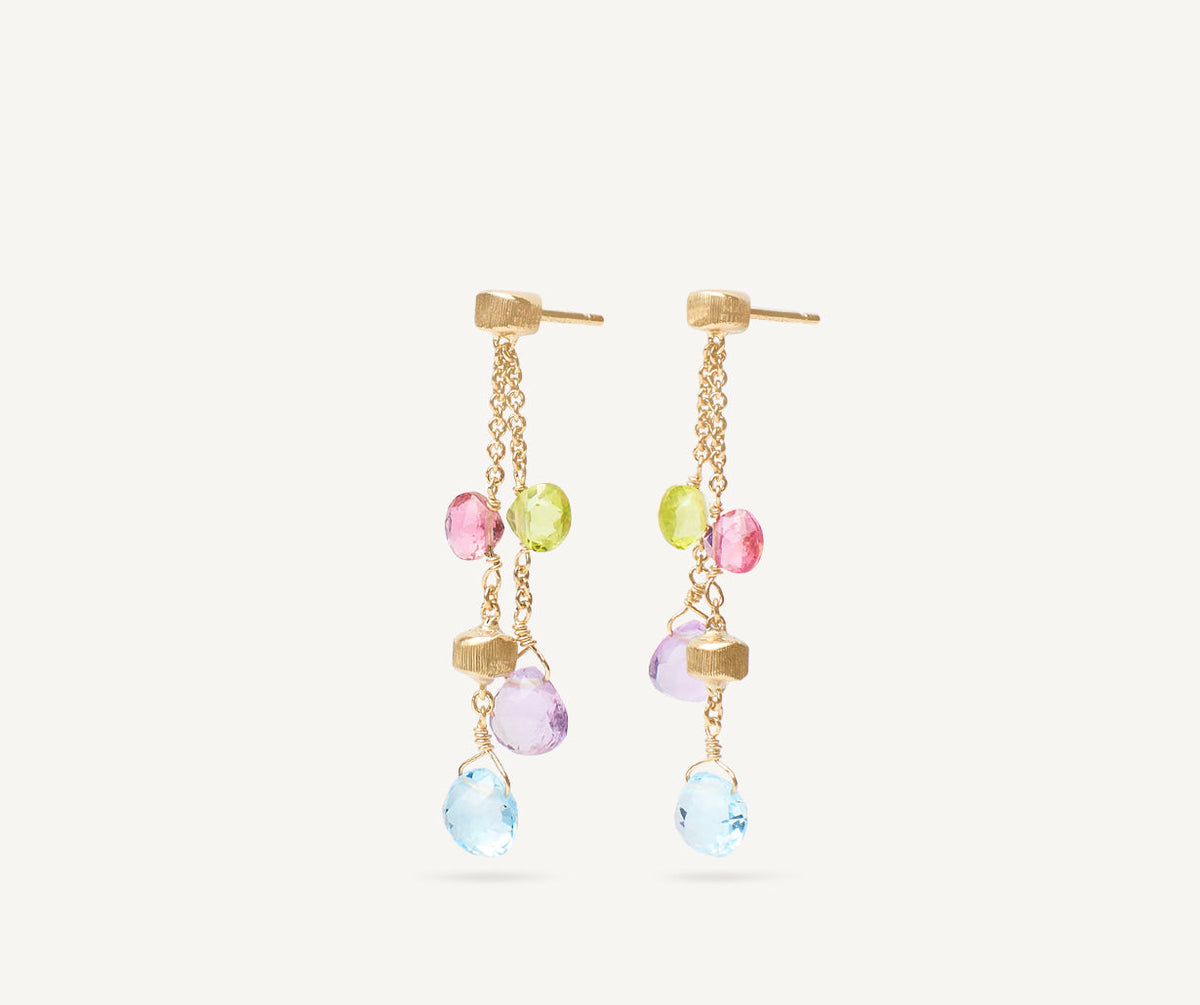 Marco Bicego Paradise Ohrringe, 18 Karat Gelbgold — Detailansicht 4