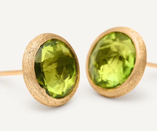 Ohrringe aus 18kt Gold mit Peridot (Paar) Größe EU_0