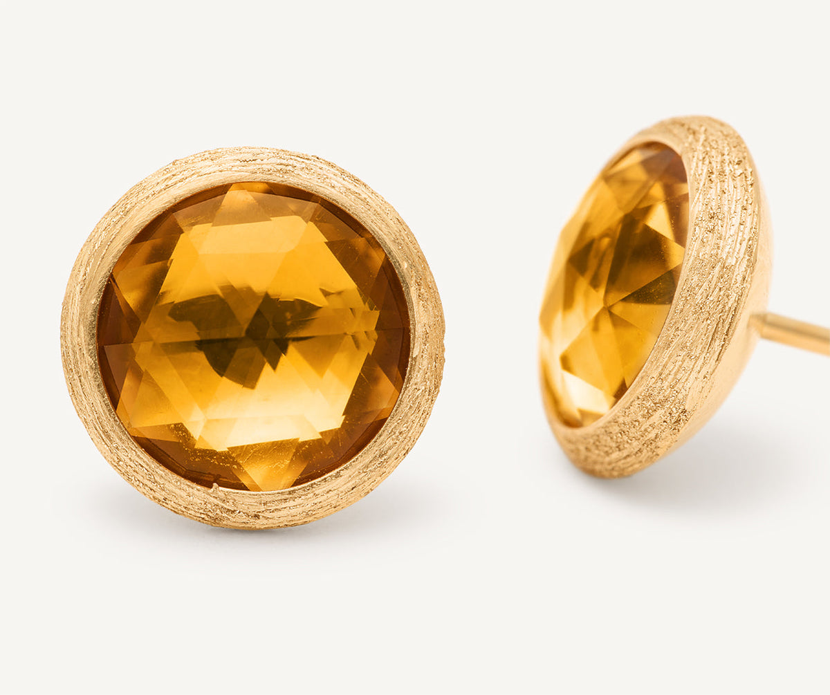 Marco Bicego Jaipur Color Ohrringe, 18 Karat Gelbgold — Detailansicht 3