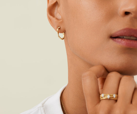 Marco Bicego Marrakech Ohrringe, 18 Karat Gelbgold — Detailansicht 1