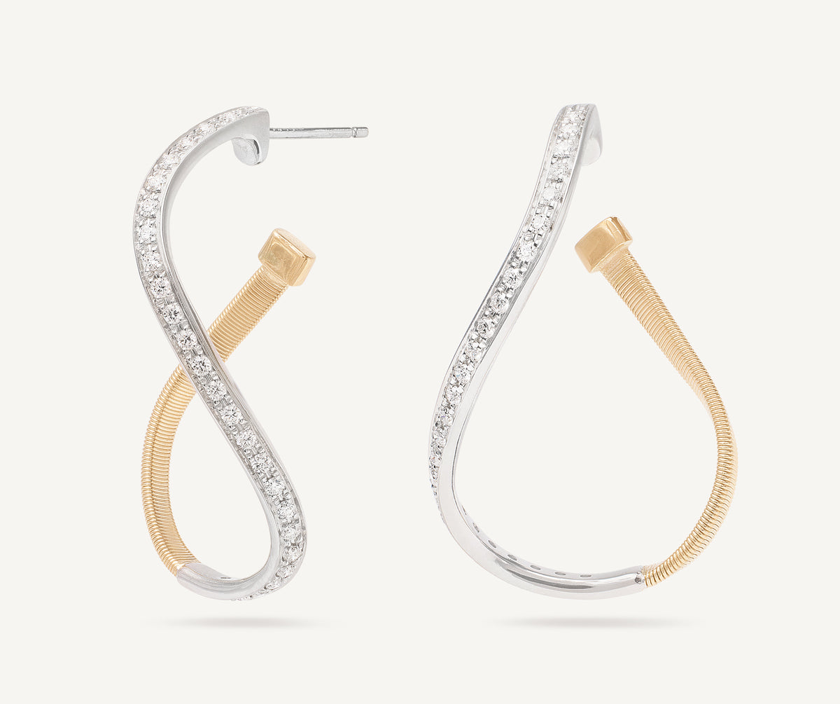 Marco Bicego Marrakech Ohrringe, 18 Karat Gelbgold — Detailansicht 2