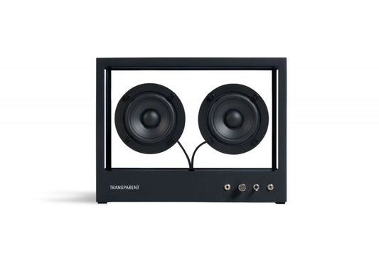 Small Transparent Speaker - schwarz