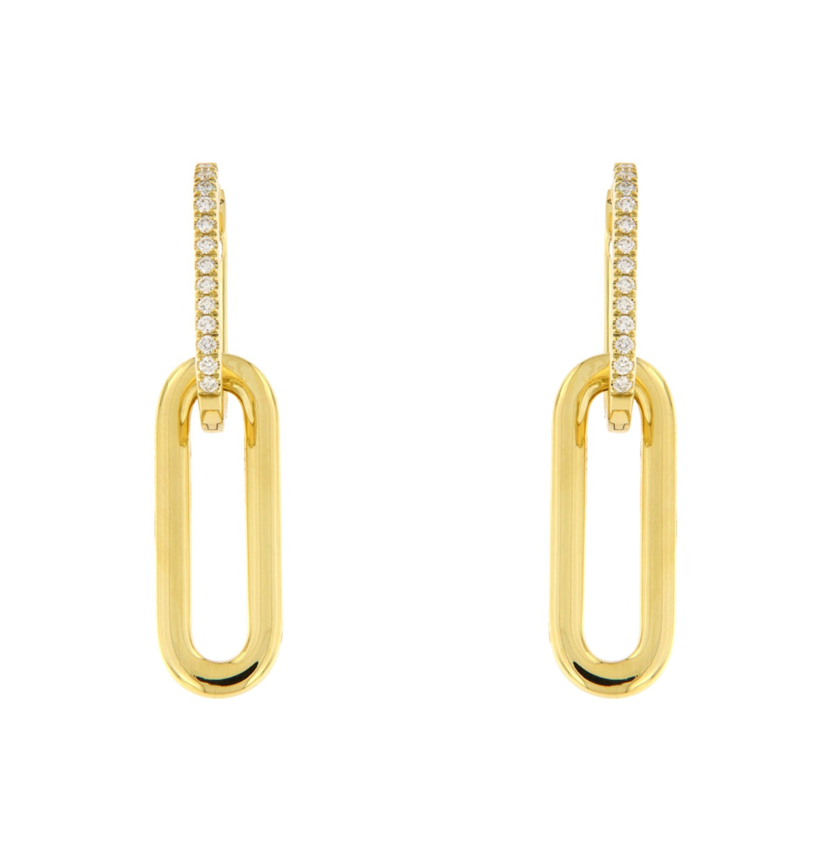 Alberti Creolen 750/- GG , Diamant