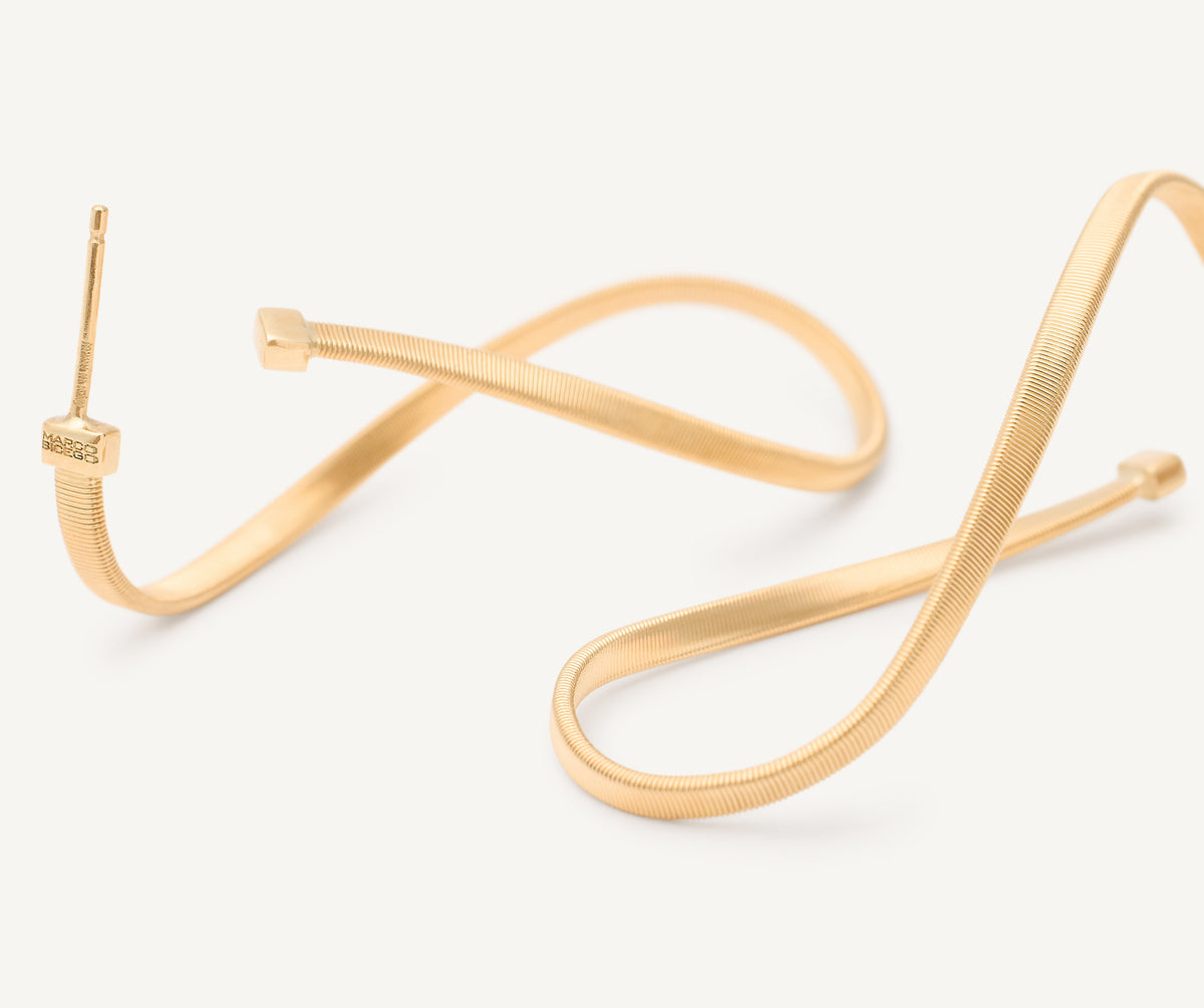Marco Bicego Marrakech Ohrringe, 18 Karat Gelbgold — Detailansicht 4