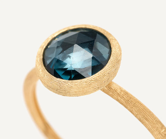 Ring aus 18kt Gold mit London Topas Größe EU_55