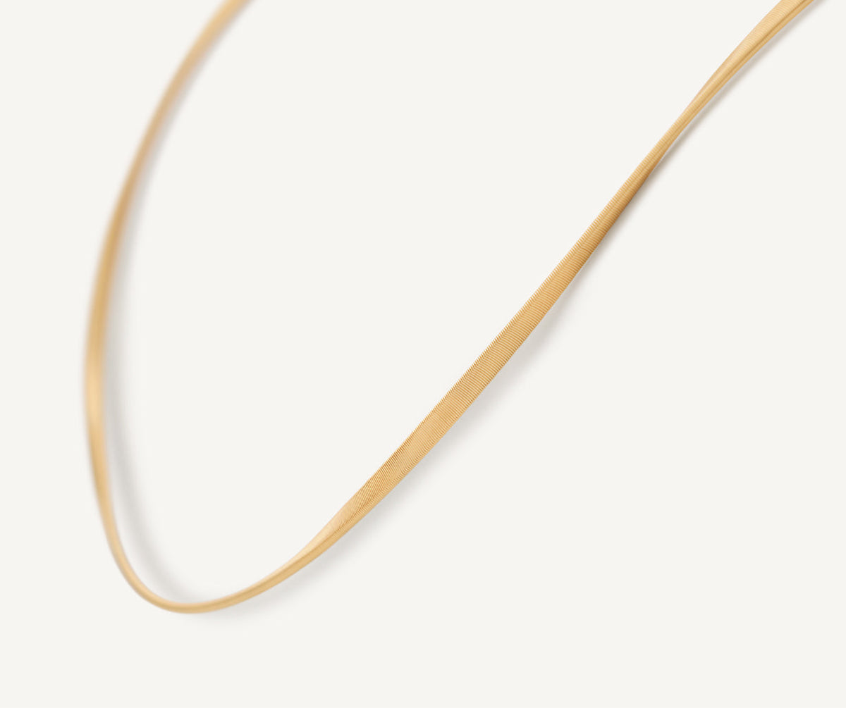 Marco Bicego Marrakech Halskette, 18 Karat Gelbgold — Detailansicht 3