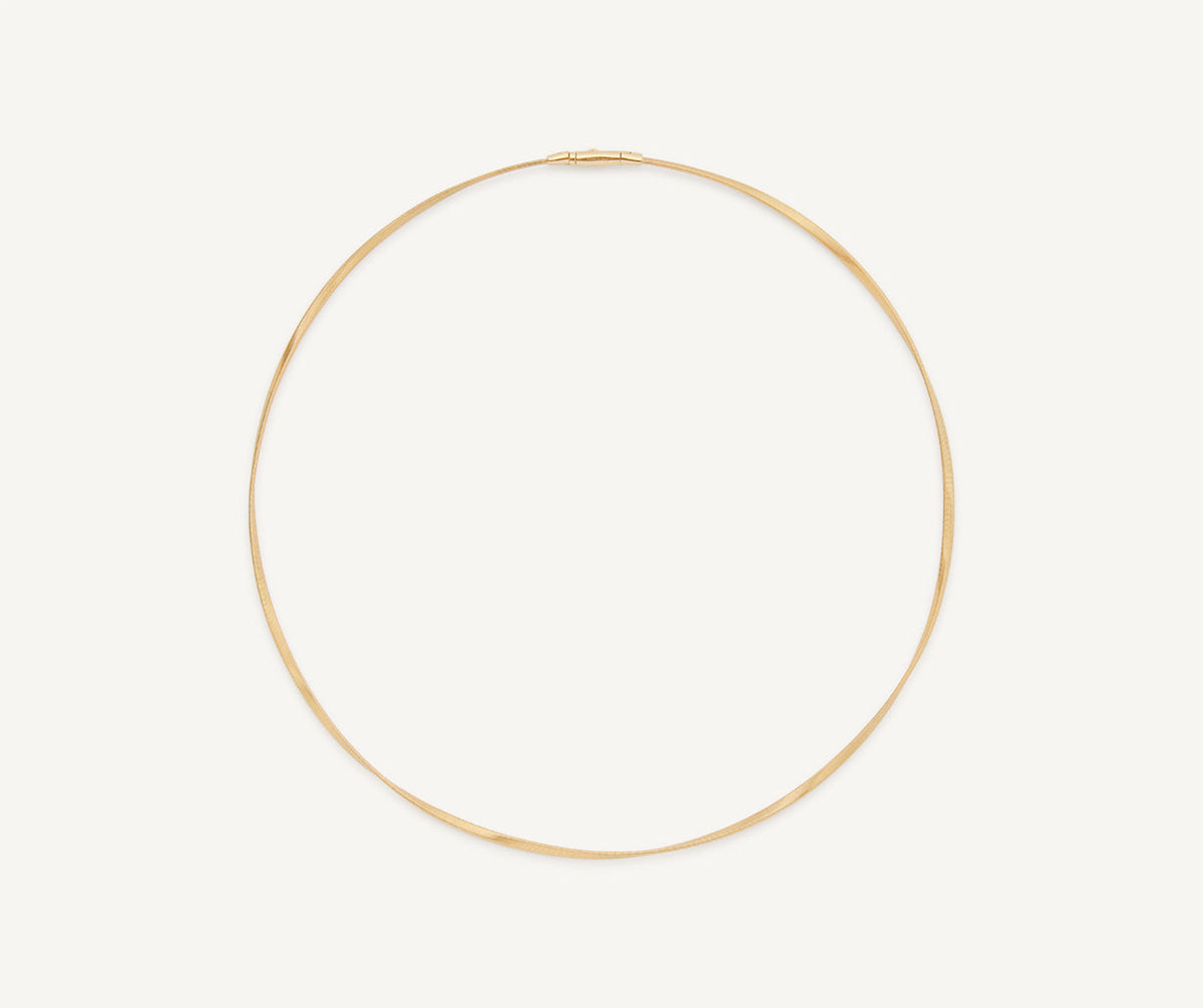 Marco Bicego Marrakech Halskette, 18 Karat Gelbgold — Detailansicht 2